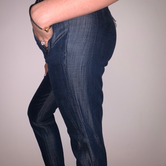 CHECK DESCRIPTION -- SMART SET DENIM LIKE PANTS - Picture 2 of 4